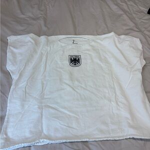 Vultures White Shirt with Emblem